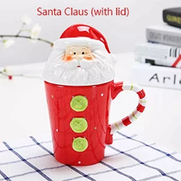 HOMIES Спортивная Новогодние украшения на Рождество Керамика чашки милые Xmas