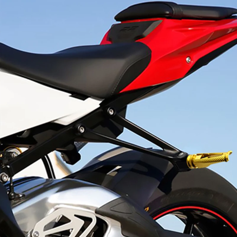 Мотоцикл Задняя подножка peg CNC алюминий оригинальный дизайн для Honda RC51/RVT1000 VF750S