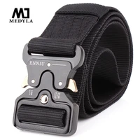 medyla men army tactical nylon belts special forces swat military equipment army belt us soldier strap waistband