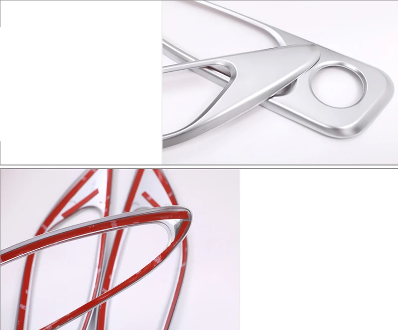 

fit for Alfa Romeo Giulia 2017 2018 2019 ABS Matte Car-Styling Accessories Interior Door handle bowl Frame 4PCS