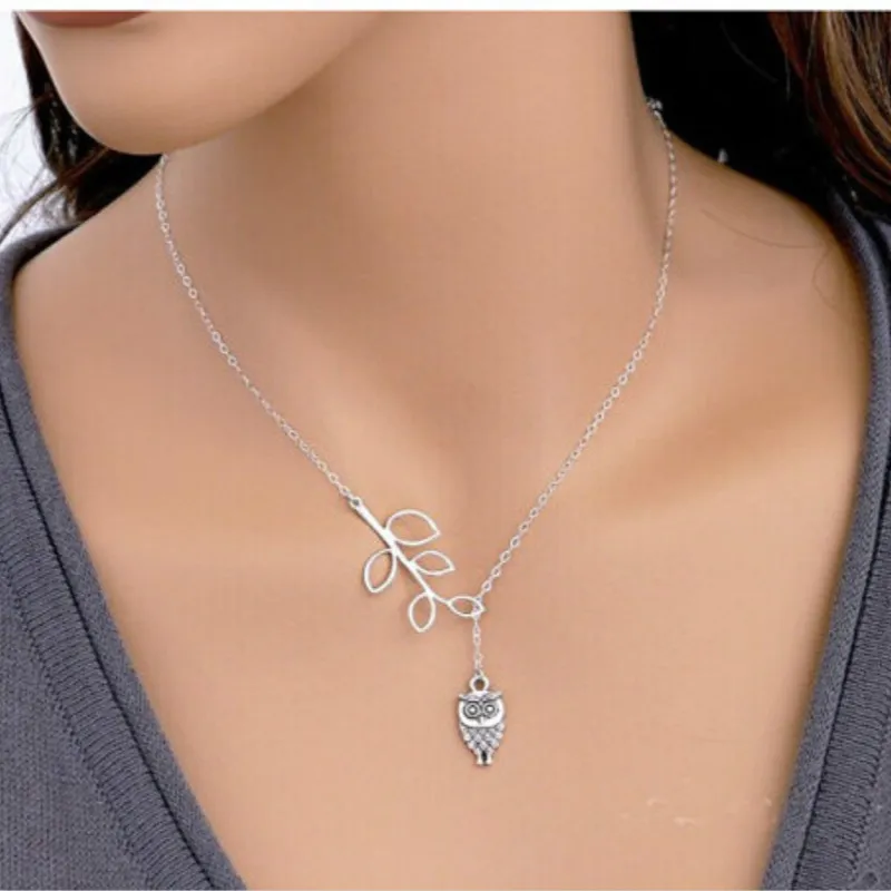Женское ожерелье с подвеской в виде сердца листа Луны|collier women|bar necklacenecklace long |