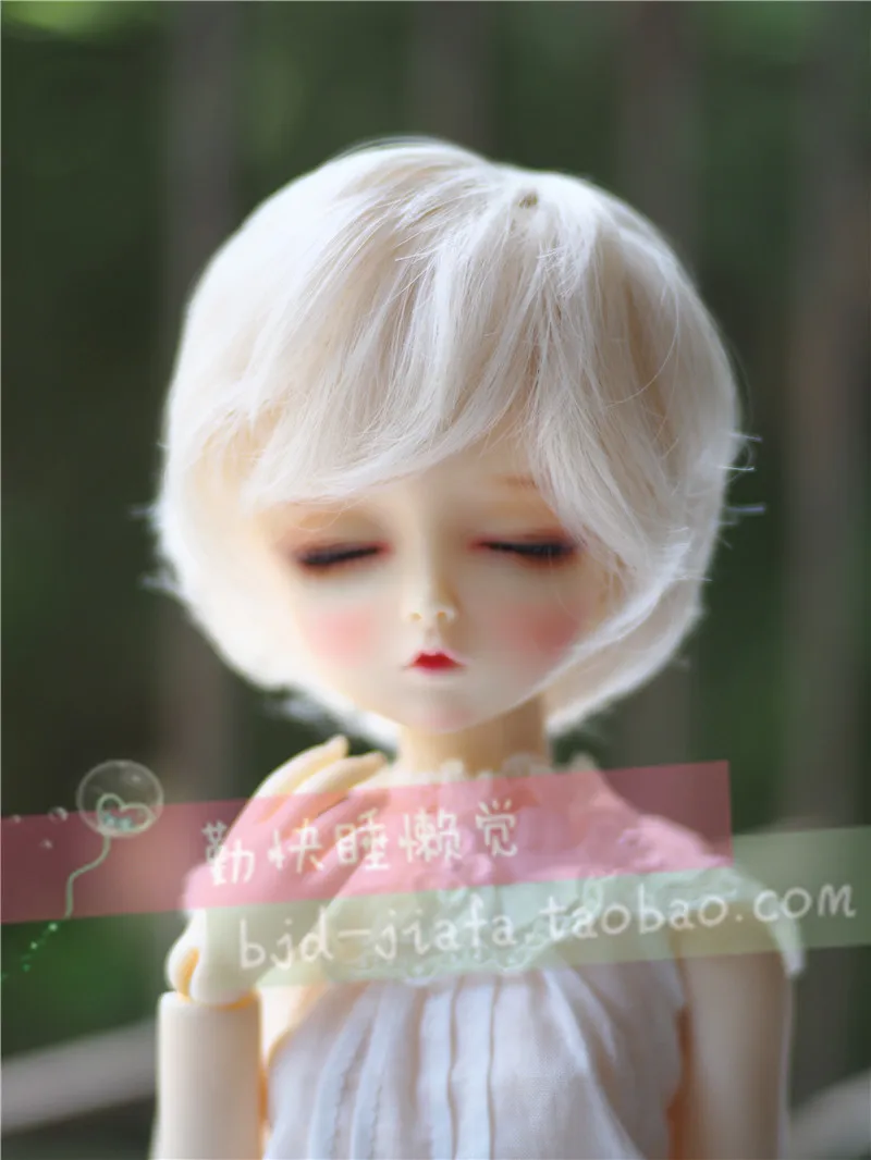 

1/6 1/4 1/3 scale BJD accessories wig short hair for BJD/SD doll accessories,Not included doll,shoes,clothes and other D1414