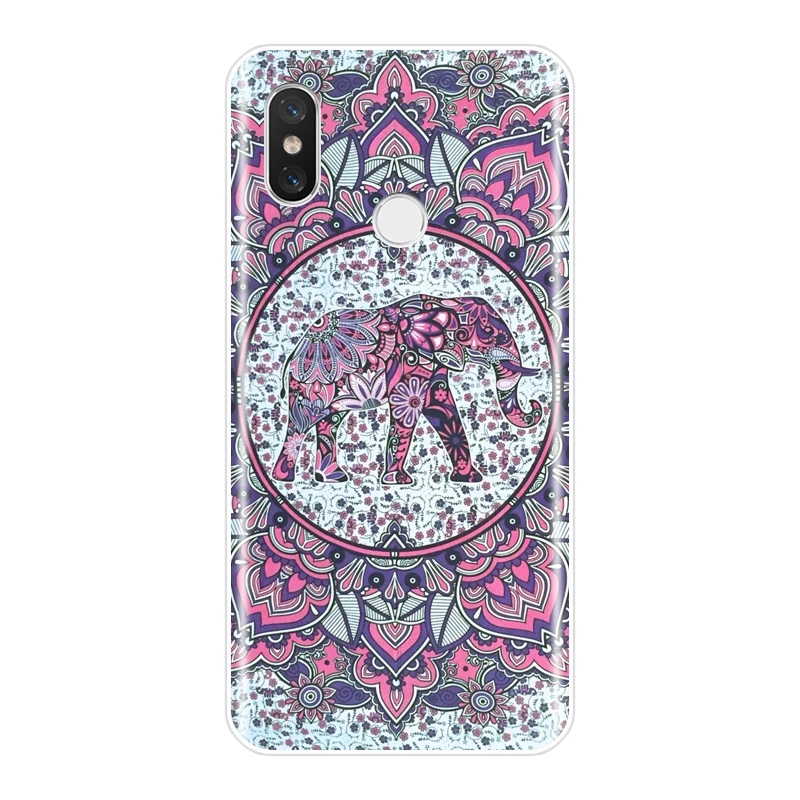 Мягкий силиконовый чехол для телефона Xiaomi Mi A1 A2 Lite 8 SE 5 5C 5S 5X 6 6X Plus задняя крышка с