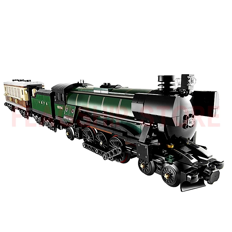 LP 21005 1085 шт. серия Technic изумрудная ночь модель поезда Строительный набор блоки
