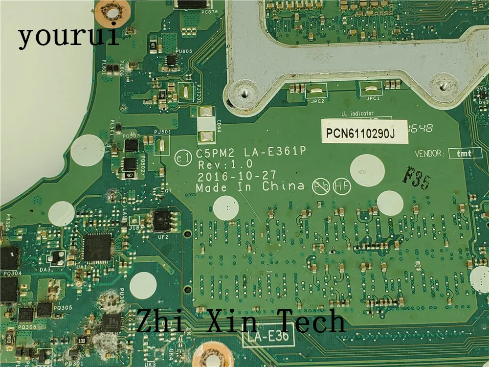 Материнская плата yourui NBGM411002 NB.GM411.002 для ноутбука Acer Aspire VX5-591G материнская C5PM2 LA-E361P