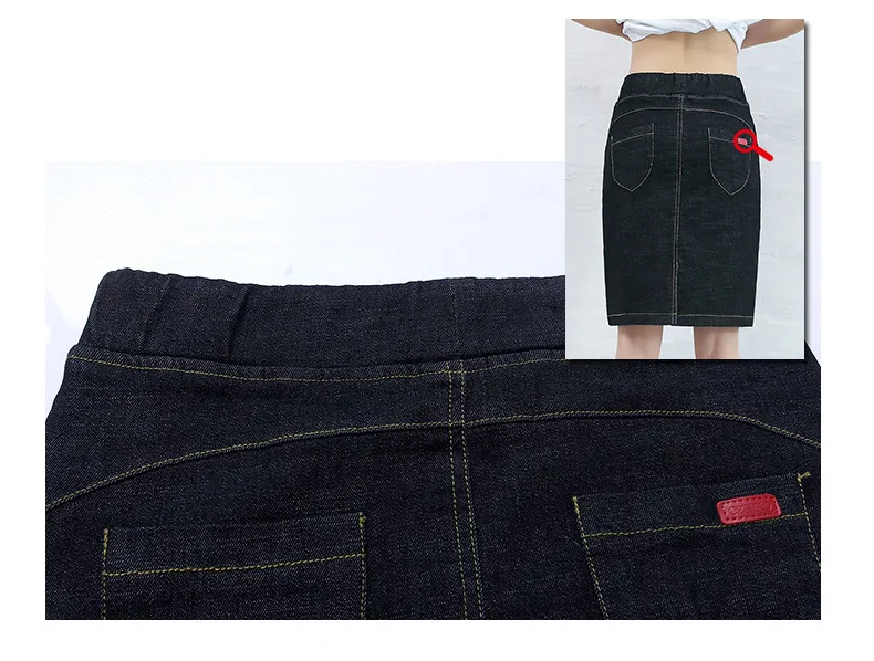 4XL размера плюс 98 см талия однобортная джинсовая юбка для женщин Мода асимметричный подол юбки из денима с бахромой женская летняя Saia