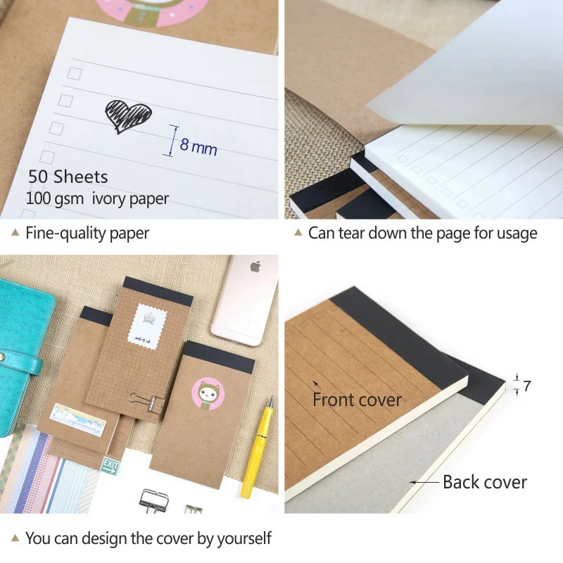 Карманные Блокноты с легальным блокнотом чтобы сделать список планировщиков