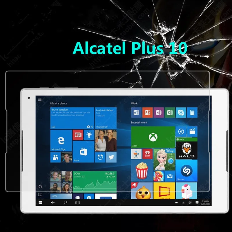 Защитная пленка из закаленного стекла для Alcatel Plus 10 8085/Joy Tab 8 0 2019|Защитные экраны