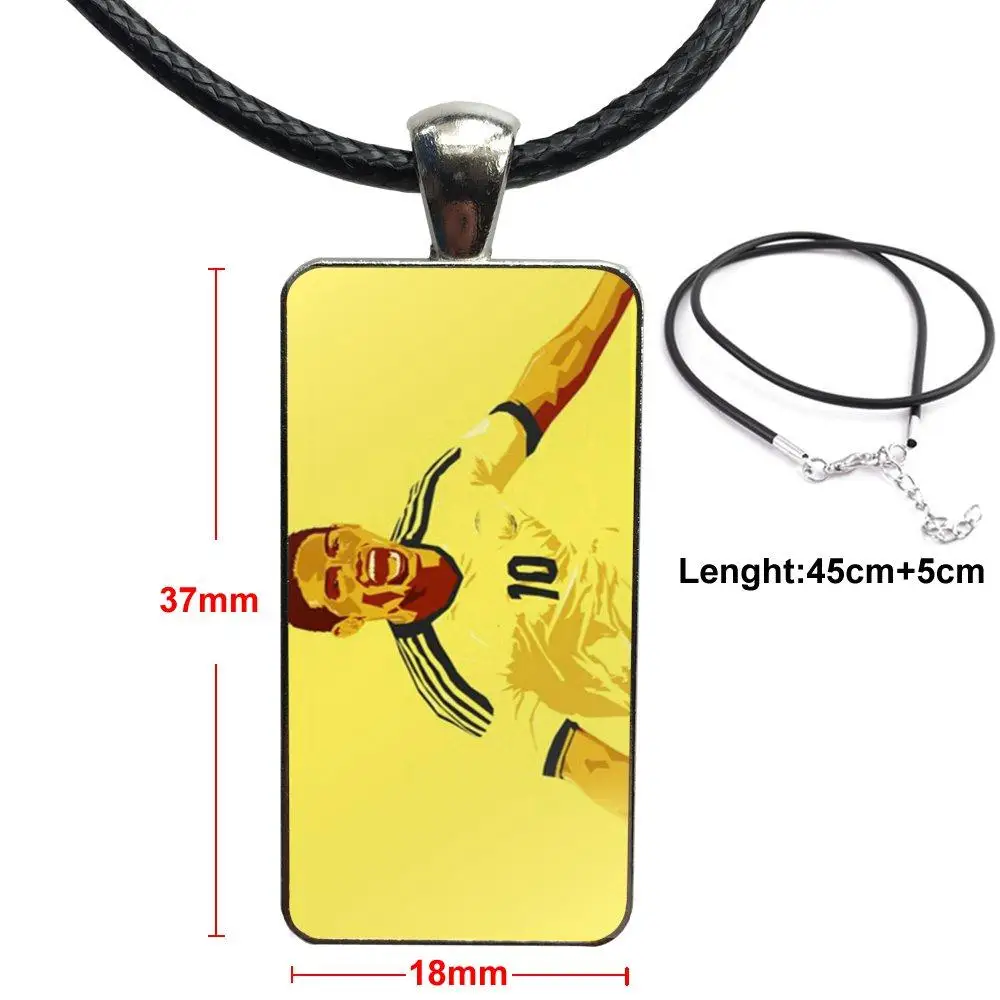 Подарок для девочек модный стеклянный кабошон кулон прямоугольное ожерелье