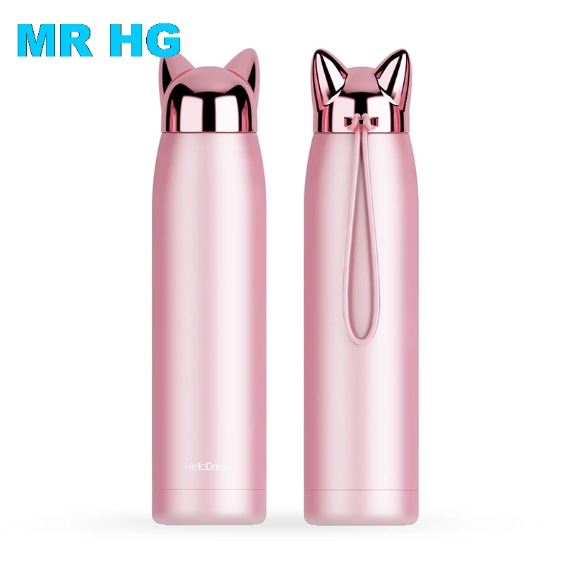 320 мл двойная Изолированная бутылка портативная термос из нержавеющей стали