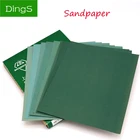Водостойкая сухая абразивная бумага для шлифовки, полировки, наждачная бумага, зернистость 280-1200, поверхность из карбида кремния, 5 шт.