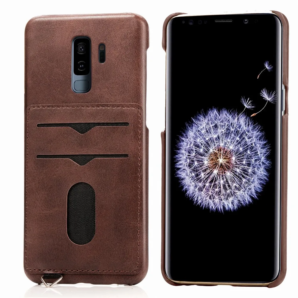 Для samsung Galaxy S10 плюс S10e S9 S8 S7 край кредитной чехол-портмоне для карточек Note 8 9 J4 J6 2018