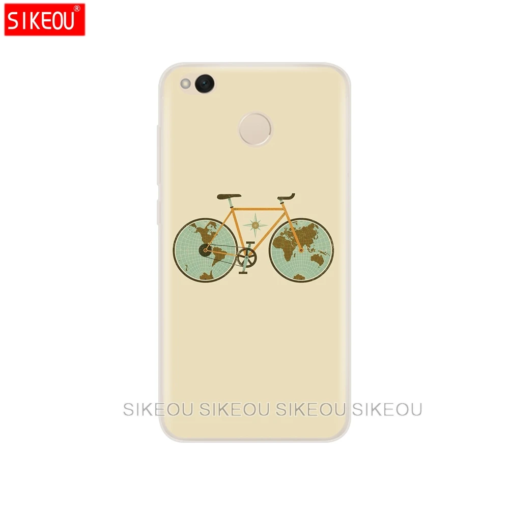 SIKEOU Cases For Xiaomi Redmi 4X Case Silicon Cute Cover Pro Phone |