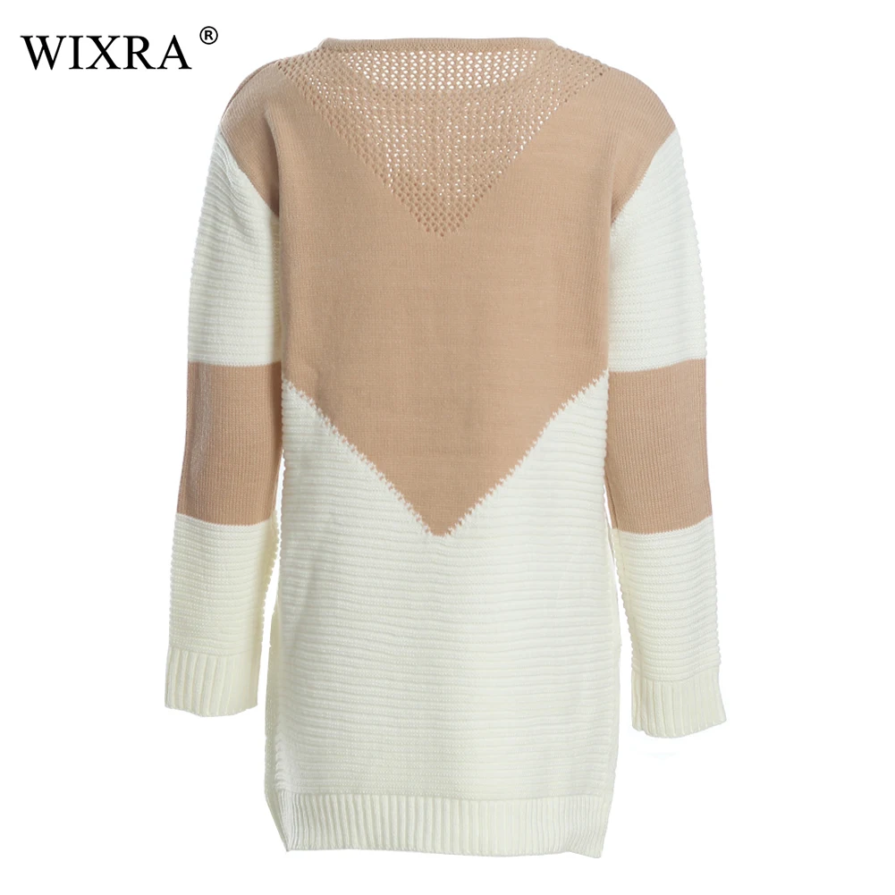 Wixra Pullovers Sweater O-Neck Casual Loose Pretty Sweaters Knitting Spring Autumn Winter For Women Women's Clothing | Женская