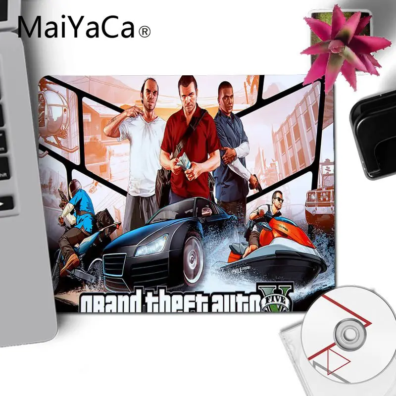 Красивое аниме MaiYaCa GTA 5 обои офисные мыши резиновый коврик для гладкий письма