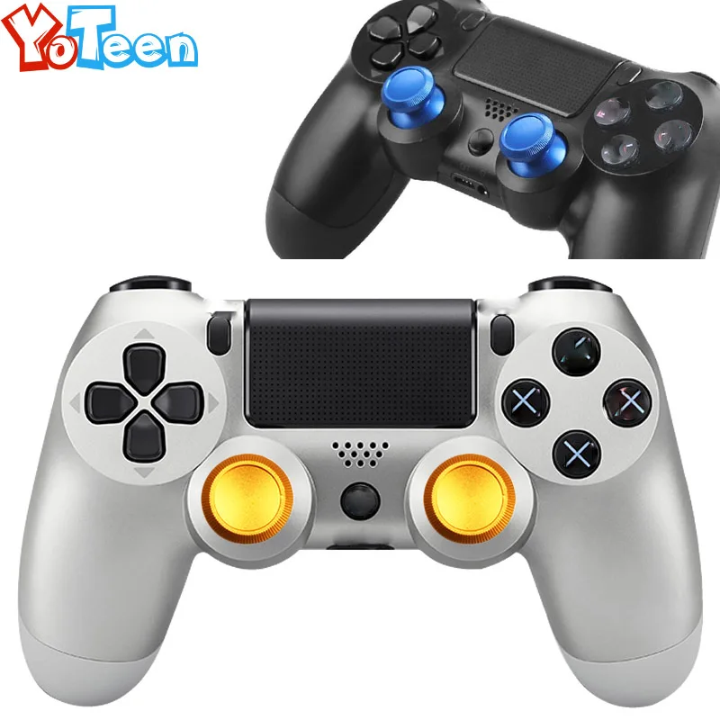 2 шт алюминиевые джойстики аналоговые колпачки s для sony playstation 4 PS4 Xbox One