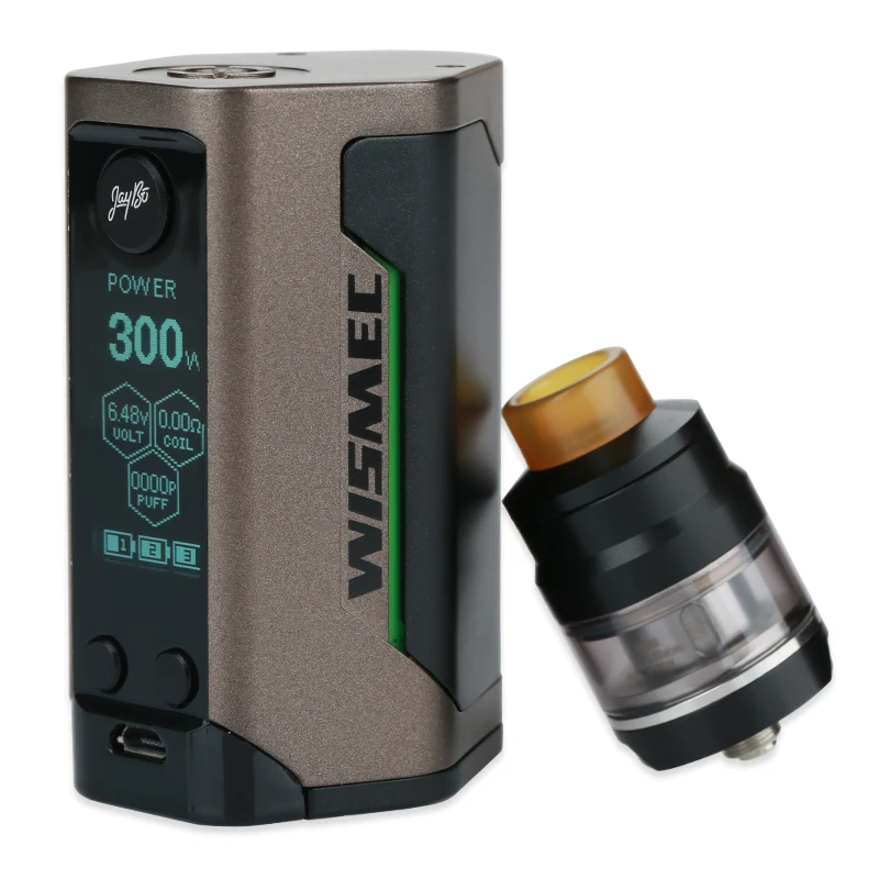 Оригинал WISMEC рел RX GEN3 электронная сигарета комплект 300 Вт Выход Gnome танк