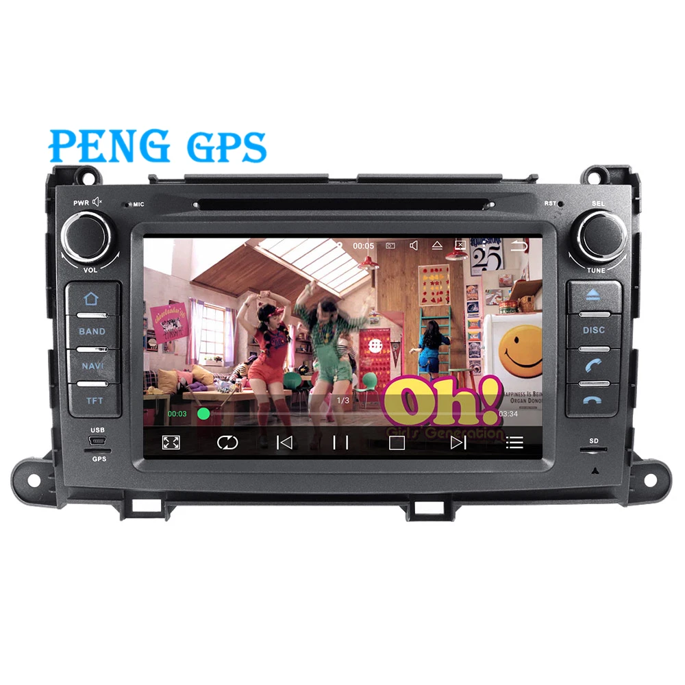 Автомобильный DVD плеер с GPS навигацией для Toyota Sienna 2010 2015 автомобильное аудио