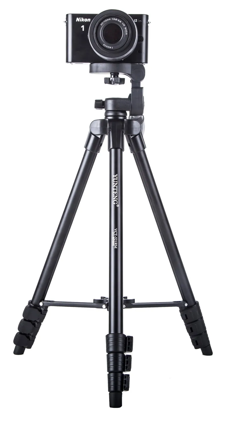 Профессиональный штатив YUNTENG 521 Гибкий для цифровой зеркальной камеры Nikon Canon Sony