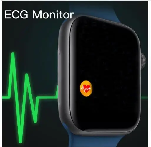 Серия 4 IWO 8 PLUS 44 мм smartWatch 4 1:1 сердечный ритм чехол для смарт часов для apple iPhone Android телефон
