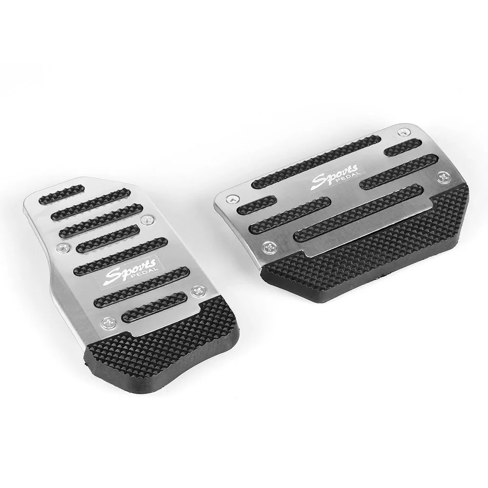 2pcs/set Universal Non Slip Aluminum Automatic Transmission Car Pedal Cover Set For Brake | Автомобили и мотоциклы
