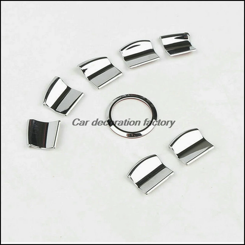 

Car-styling Automobile ABS chrome-plated decorative glass control button for Renault Koleos 2017 8pieces/lot