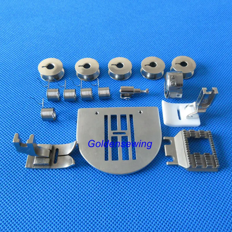 Alimentador de placa de aguja de bobina, prensatelas para BROTHER TZ1-B651,TZ1-B652, 8mm, 16 Uds.-2