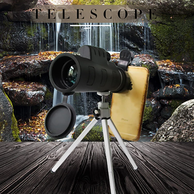 NANOO 12x50 Zoom монокулярный телескоп ночного видения Водонепроницаемый мини