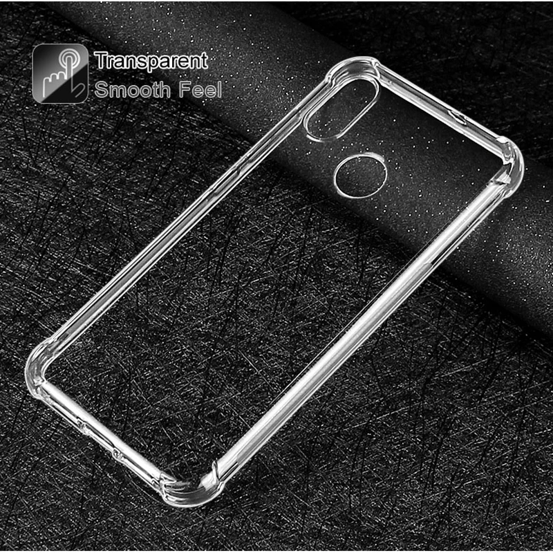 Anti-collision cover transparent TPU soft silicone protection case for Redmi 6 4 5 note 4X pro For xiaomi noet 2 3 MI5S plus |