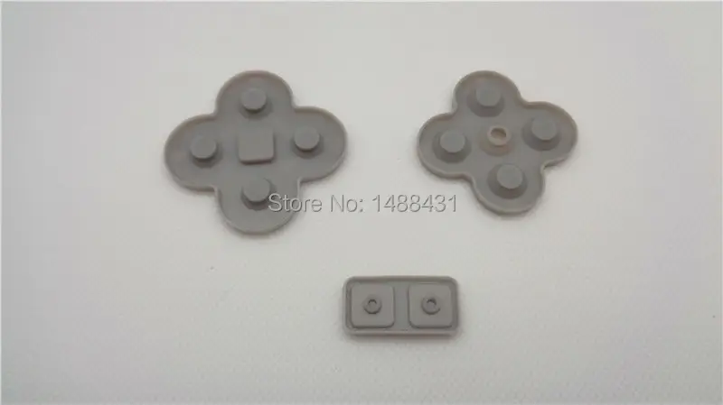 Оптовая продажа 2 комплекта проводящая кнопка резиновая силиконовая накладка dpad