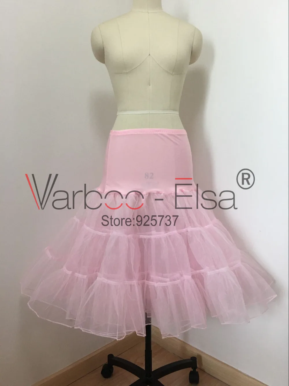 Короткая Пышная юбка трапеция яркий короткий подъюбник длиной до колен