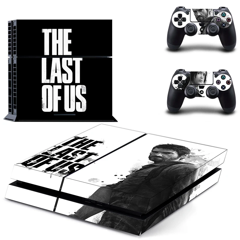 

Game The Last of Us PS4 Skin Sticker Decal For Sony PlayStation 4 Console and 2 Controllers PS4 Skins Stickers Vinyl