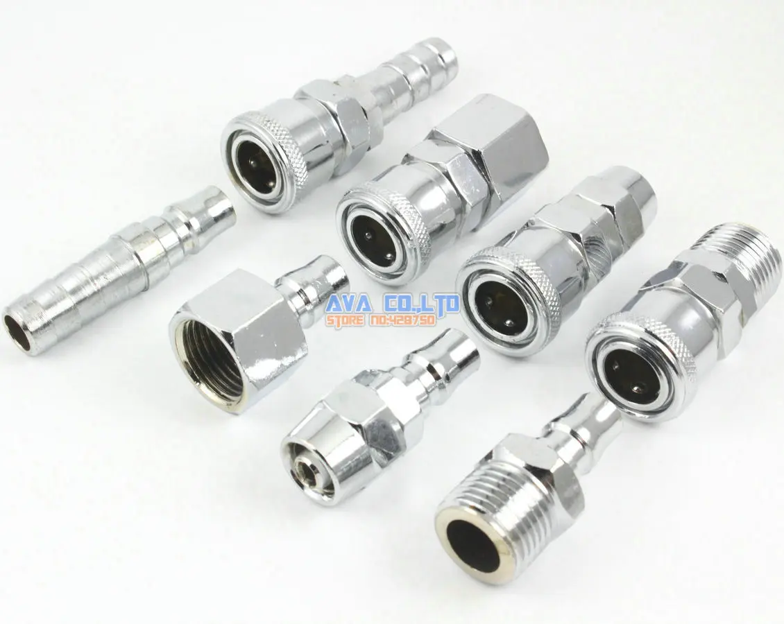 8 шт. быстроразъемный пневматический компрессор 1/2 дюйма | Обустройство дома