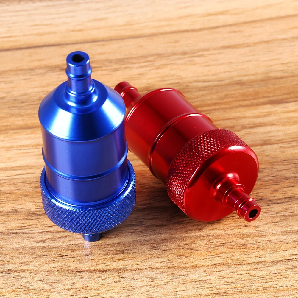 Universal Aluminium Alloy CNC Motocycle Fuel Petrol Filter Replacement Spare