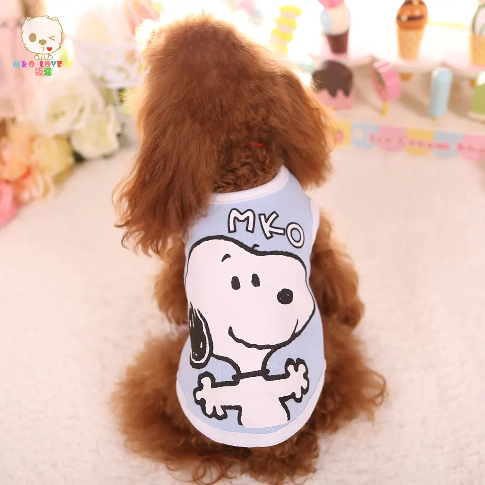 Mko зимние детские собаки жилет хлопок коробки мелких животных рубашка Cachorro