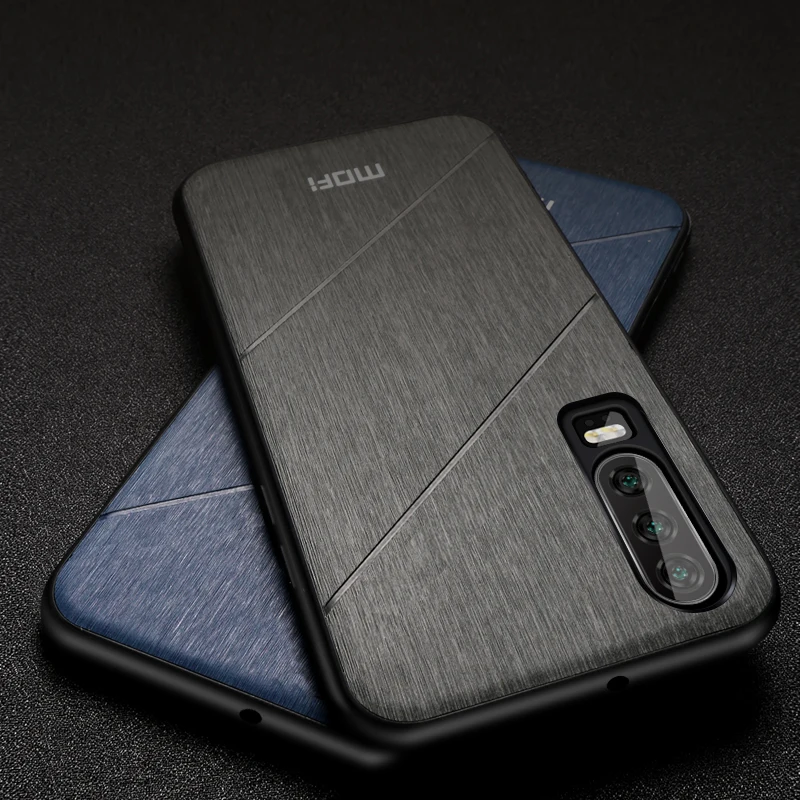 Для huawei P30 Pro Чехол P30 Lite ударопрочный задняя крышка бизнес черный телефон capas чехол coque MOFi P 30 Чехол