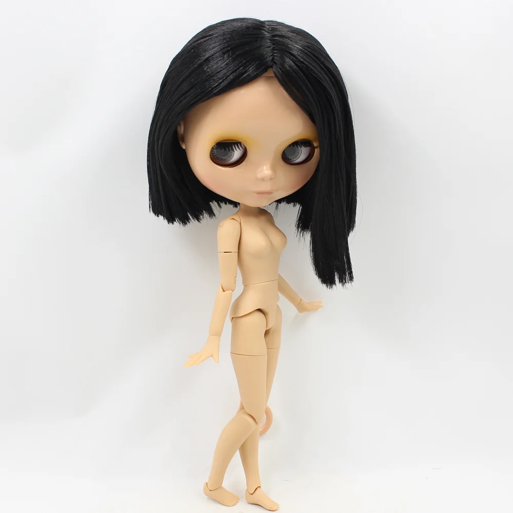 Ледяной DBS Blyth кукольные Serires нет. BL 9601 черные короткие волосы Совместное тела
