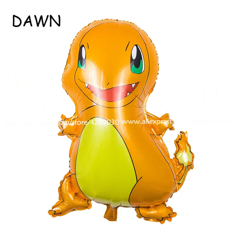 dragon68x54 1 шт./партия мультфильм Пикачу из Pokemon Go фольги Воздушные шары Детские Надувные Игрушки гелиевые воздушные шары День рождения украшения Детские Вечерние - Цвет: dragon68x54