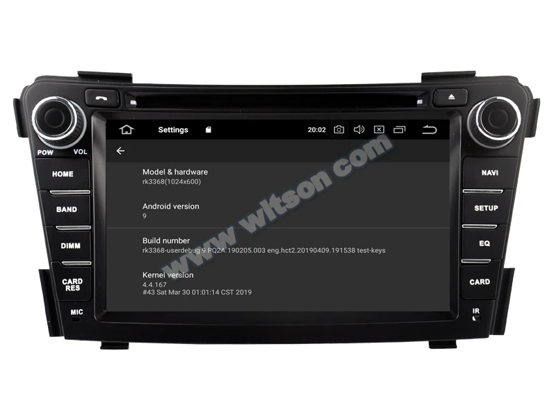 WITSON Android 10 0 IPS HD экран для HYUNDAI I40 2012 2014 Автомобильный DVD Радио 4 Гб ОЗУ + 32 FLASH 8 Octa Core