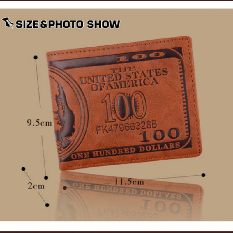 Новинка 2018 модные мужские и женские кошельки двойной доллар новый кошелек