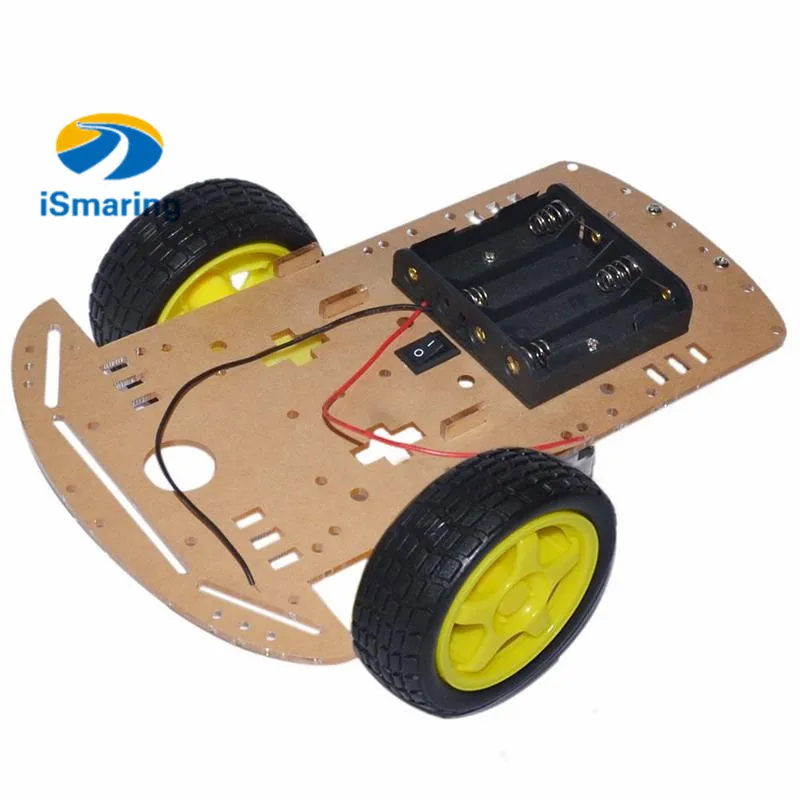Шасси iSmaring 2WD для робота автомобиля Arduino с датчиком скорости двигателя держатель