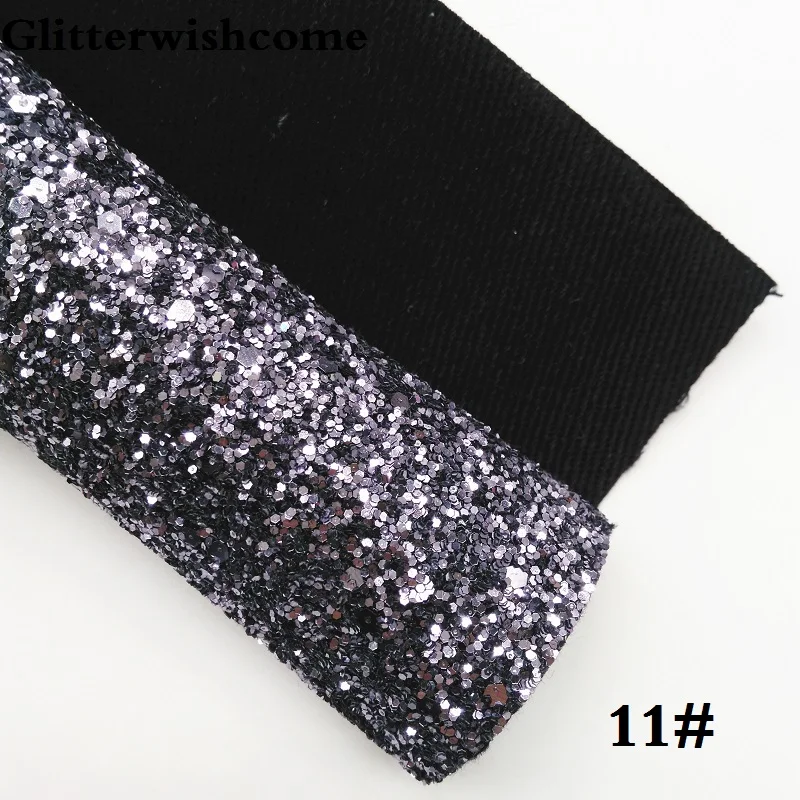 11 Glitterwishcome 21X29 см A4 Размеры виниловые обои для бантами, с эффектом блестящей кожи тканевый Виниловый фон для банты, GM117A - Цвет: 11