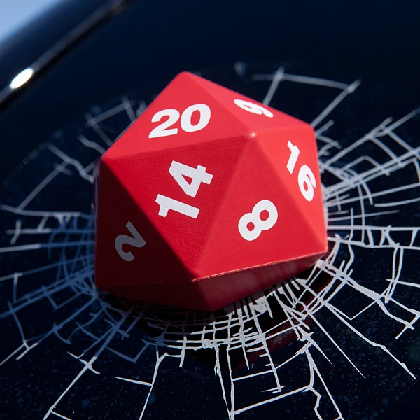 Creative Critical Hit D20 3D Crystal Dice Shape Window Decal Car Sticker for Accessories and Office Home stikcker | Дом и сад