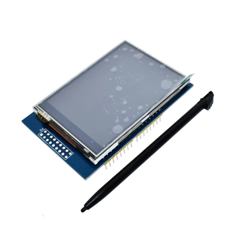 2,8 дюйма 3,3 В 300 мА TFT lcd Щит сенсорный дисплей модуль для Arduino UNO с резистивной сенсорной панелью DIY Kit
