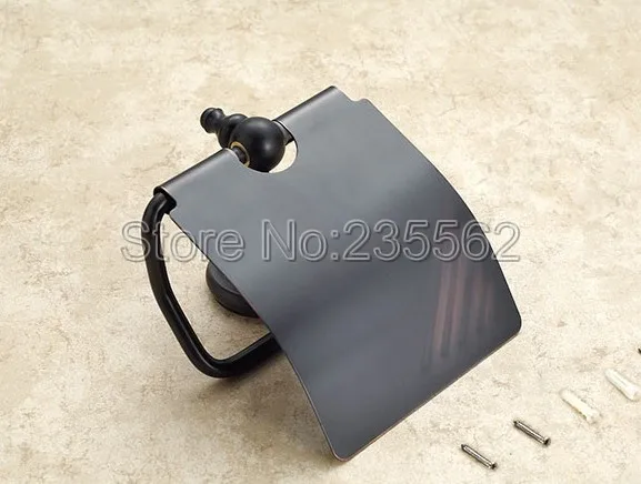 

NEW Black Oil Antique Brass Bathroom Accessories Toilet Roll Tissue Paper Holders Wall Mounted lba824