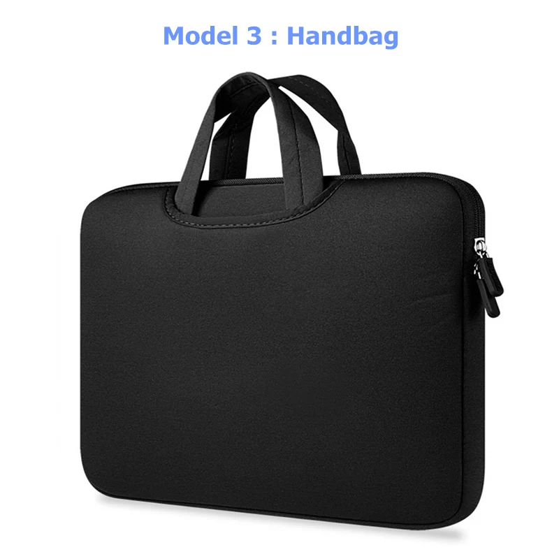 black BinFul 1" 12" 1" 14" 1" 15,6 сумка для ноутбука чехол для Dell samsung Asus acer Toshiba Surface Pro Ultrabook notebook - Цвет: black