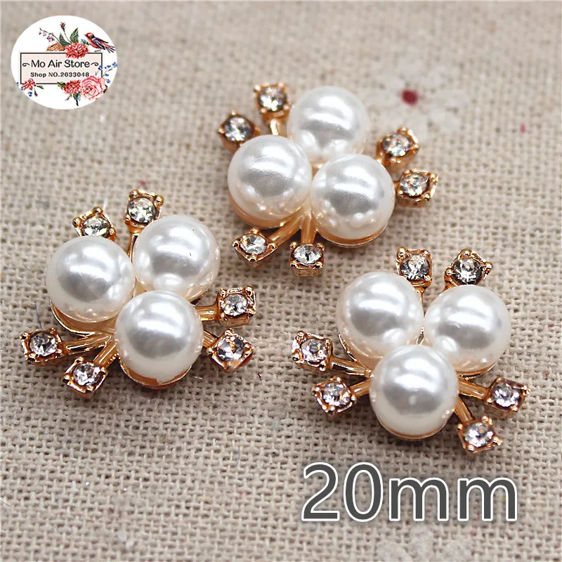10 шт. жемчужные пластиковые пуговицы с плоским основанием 20 мм|scrapbooking accessories|buttons