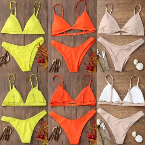 Женский купальник пуш-ап купальный костюм с бюстгальтером бандажный комплект