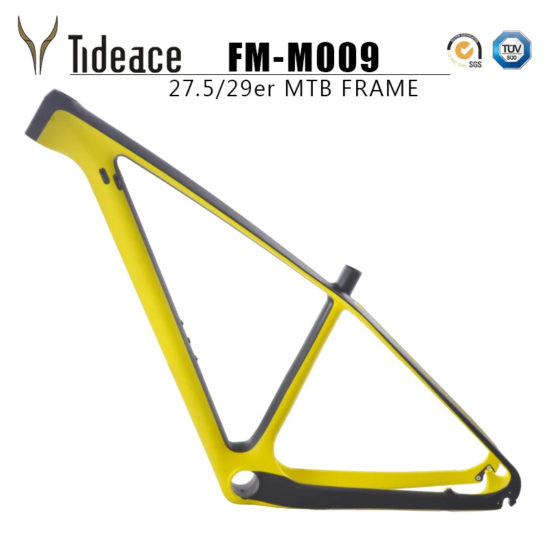 Карбоновая рама для велосипеда Tideace 29er Рамка супер светильник Di2 и механическая 142
