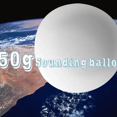 350 г 350 г воздушный шар, звучащий рядом с космическим шаром, подвешивает радиозонд или камеру для видеосъемки или изображения